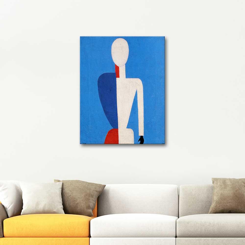 Prototype of a New Image by Kazimir Malevich as Art Print