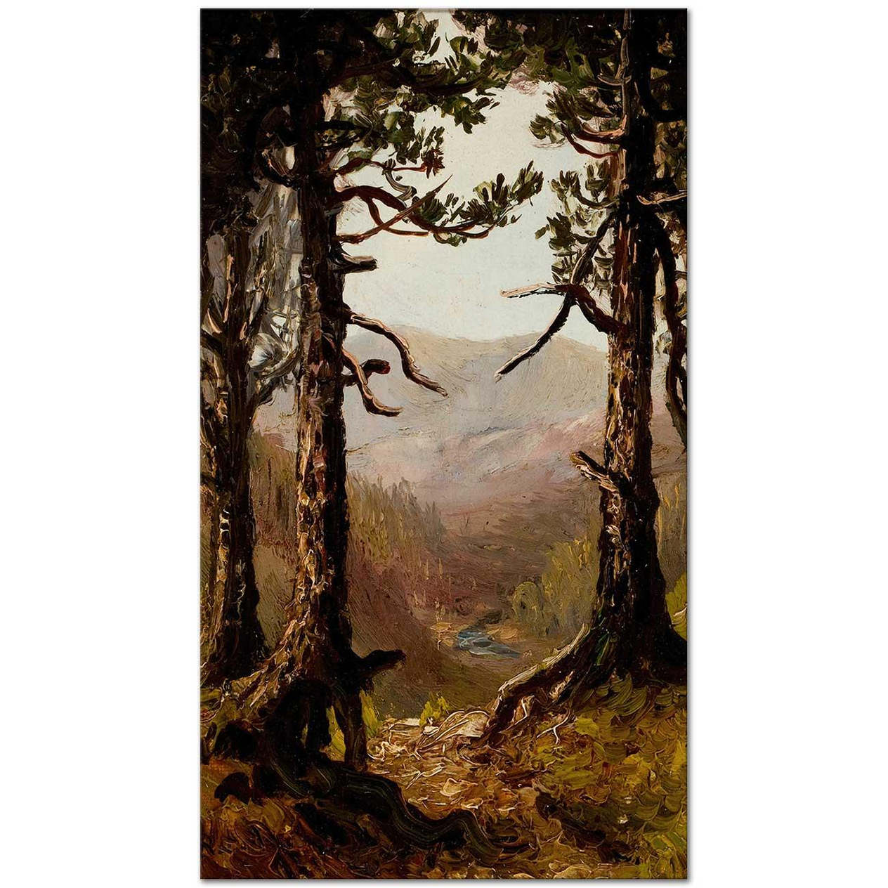 Ralph Albert Blakelock Adirondack Landscape Art Print