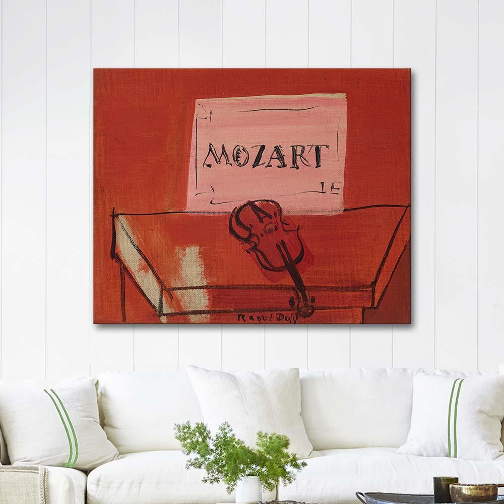 Raoul Dufy Le Petit Mozart Art Print