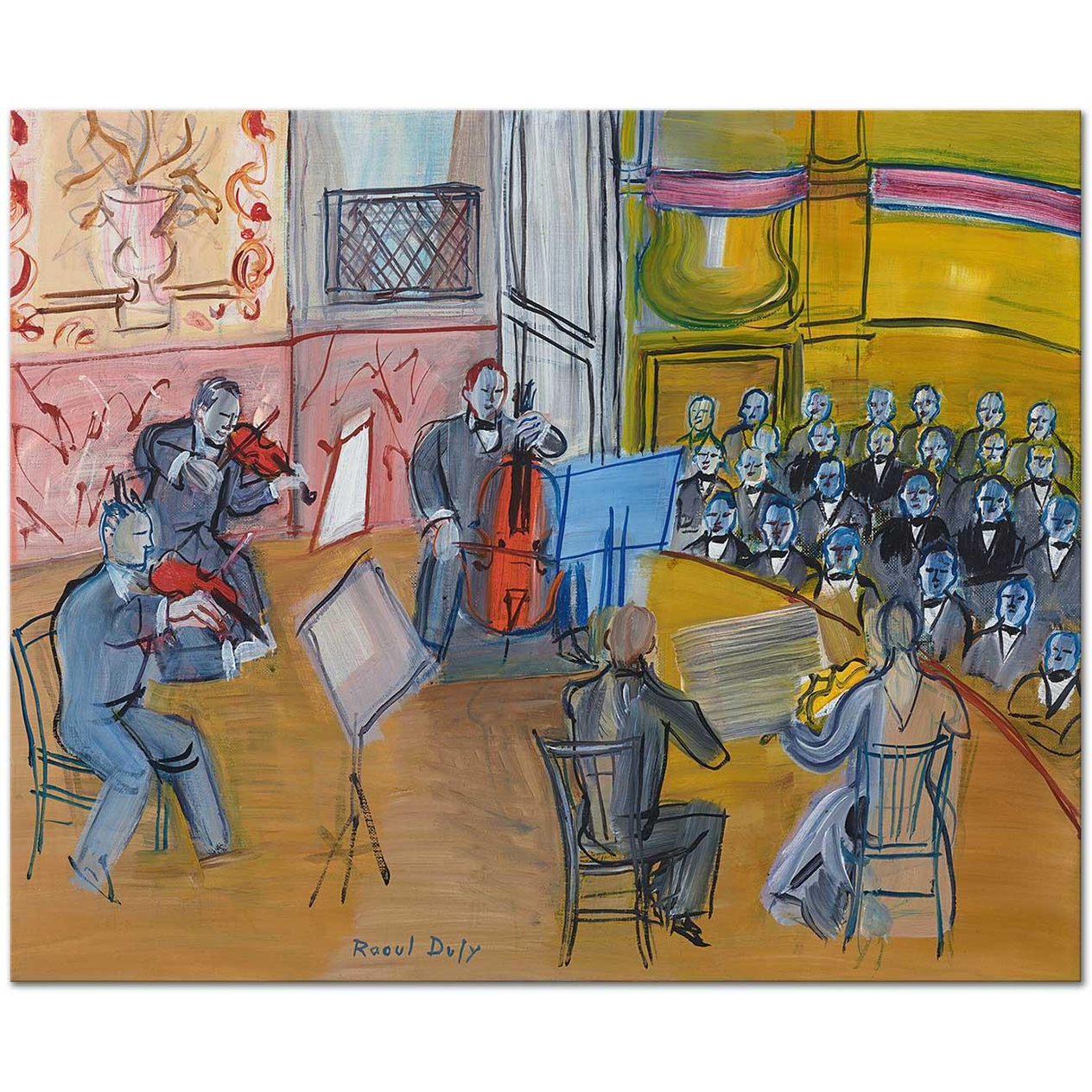 Raoul Dufy Le Quintette Art Print