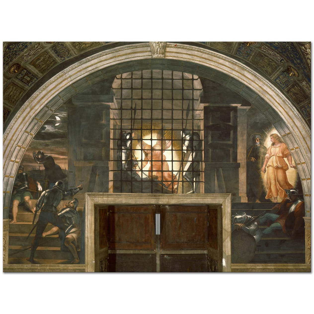 Raphael Deliverance of Saint Peter Art Print