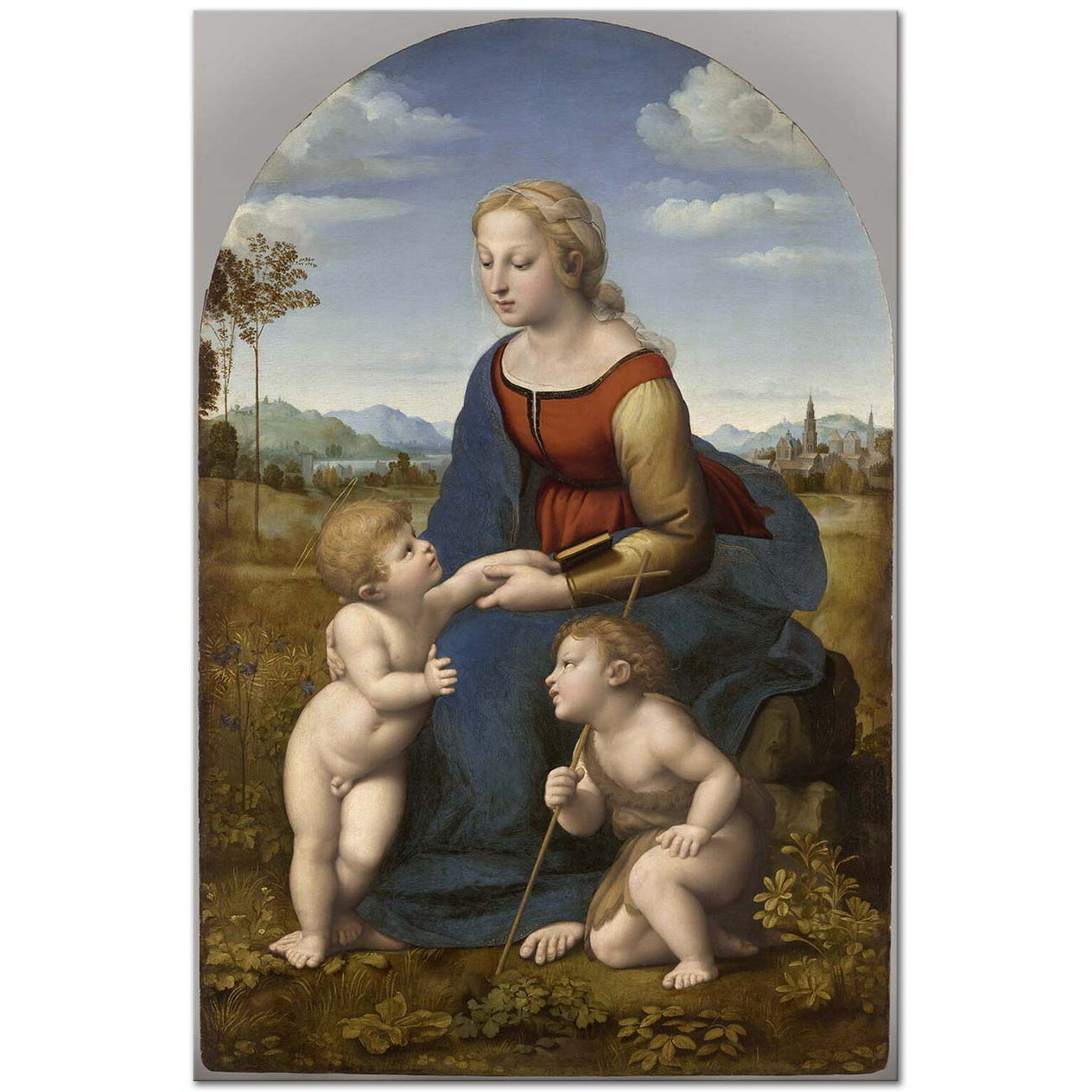Raphael La Belle Jardinière Art Print