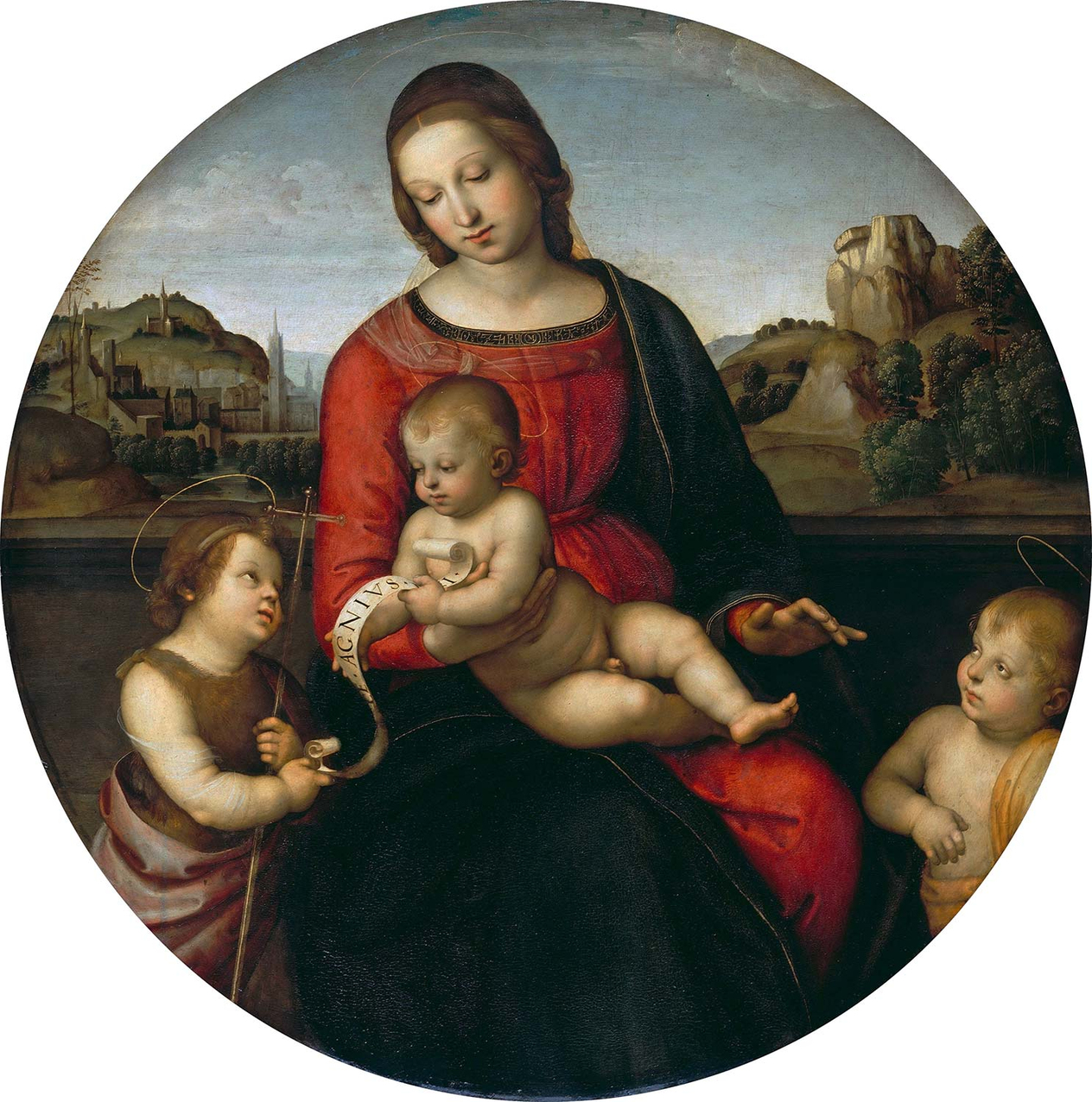Raphael Madonna Terranuova Art Print