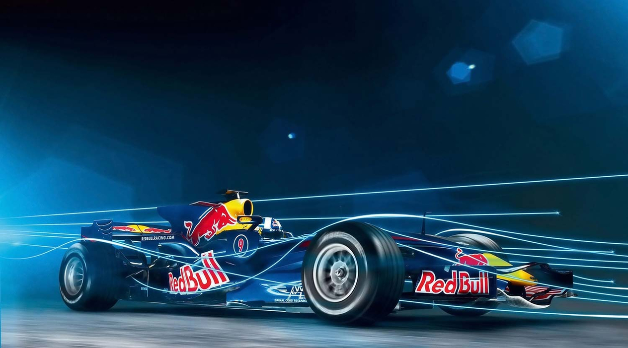 Red Bull Formula 1 Car Art Print