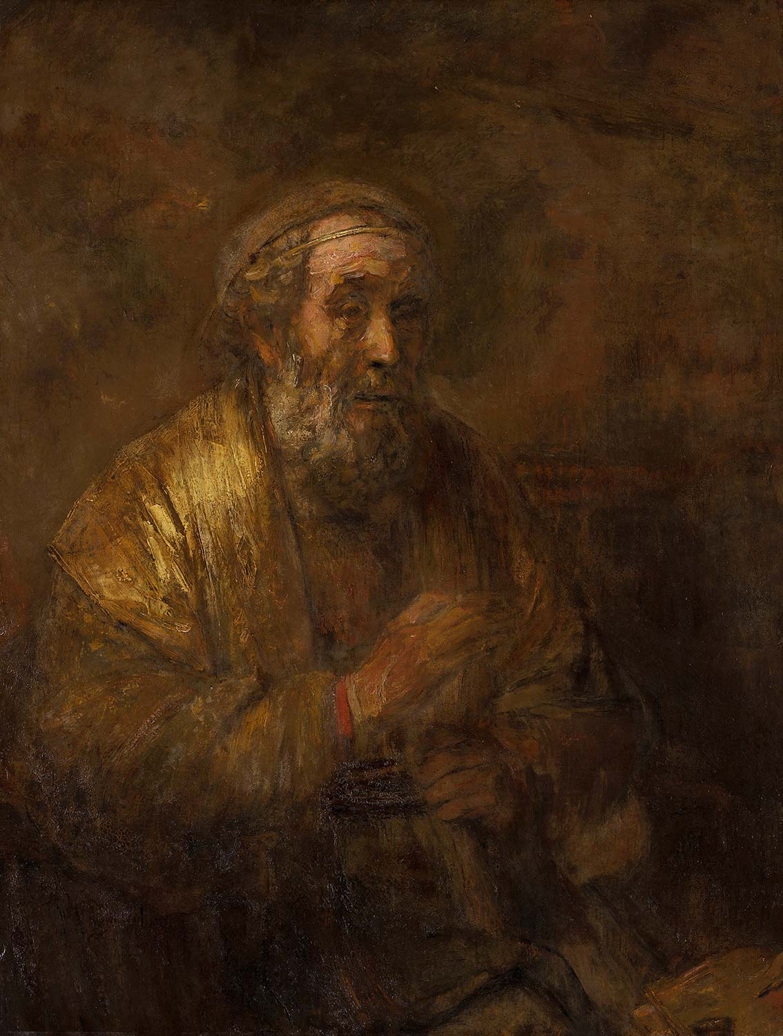 Rembrandt van Rijn Homer Art Print