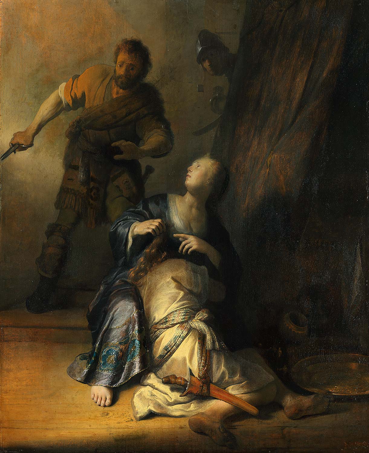 Rembrandt van Rijn Samson and Delilah Art Print