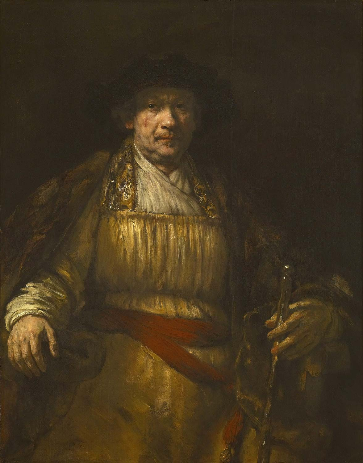 Rembrandt van Rijn Self-Portrait Art Print