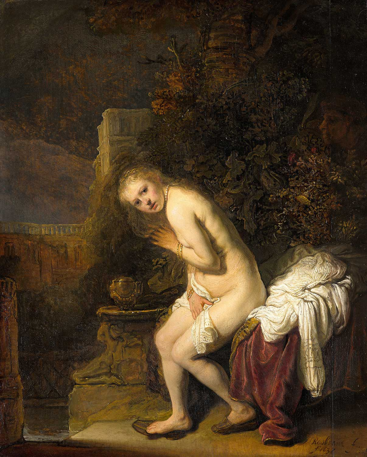 Rembrandt van Rijn Susanna Art Print