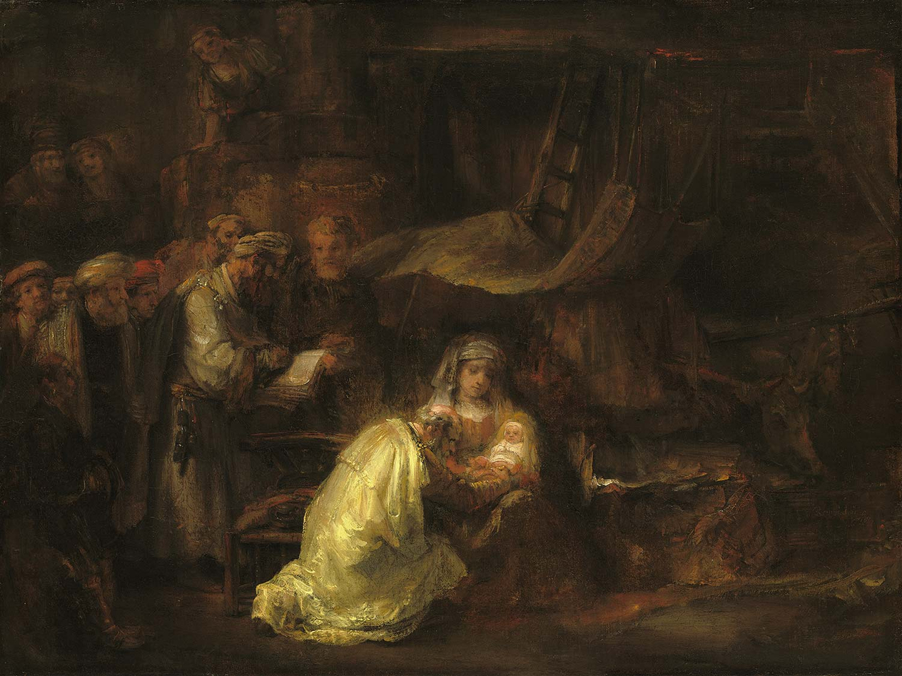 Rembrandt van Rijn The Circumcision Art Print
