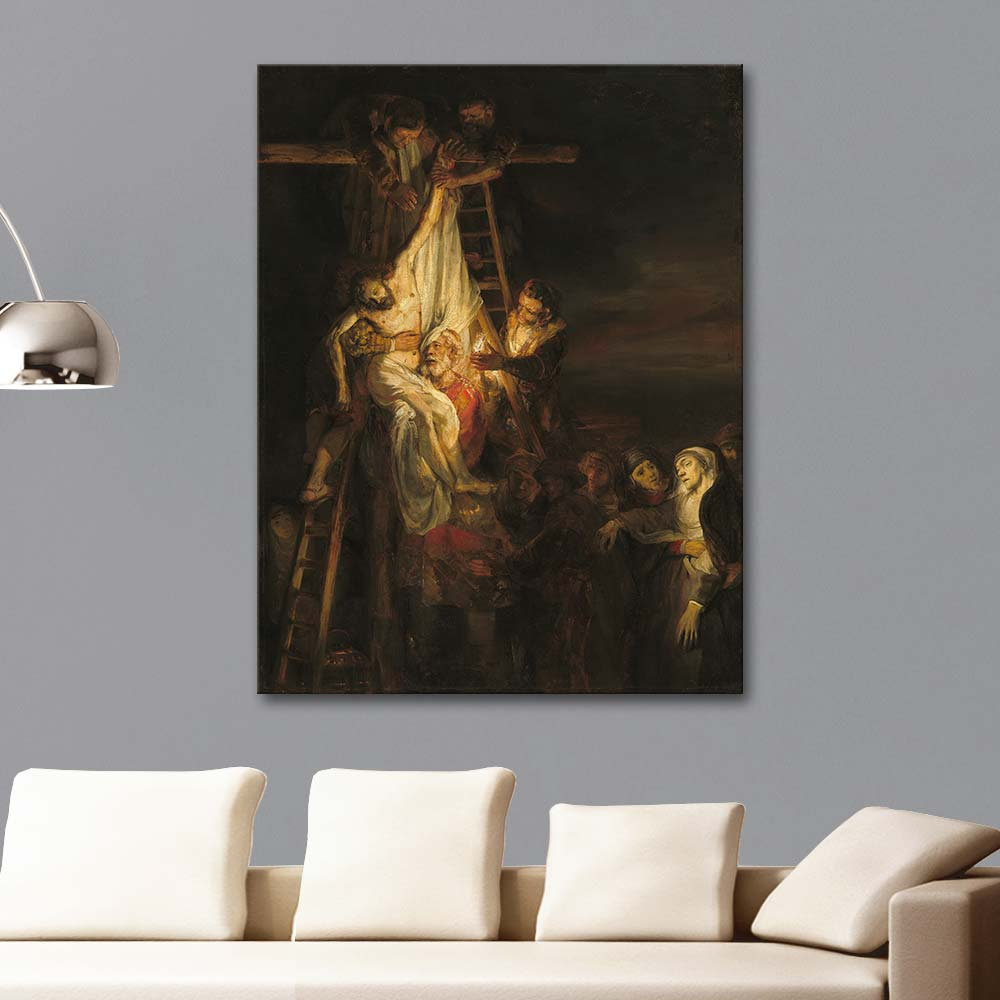 Rembrandt van Rijn The Descent from the Cross Art Print