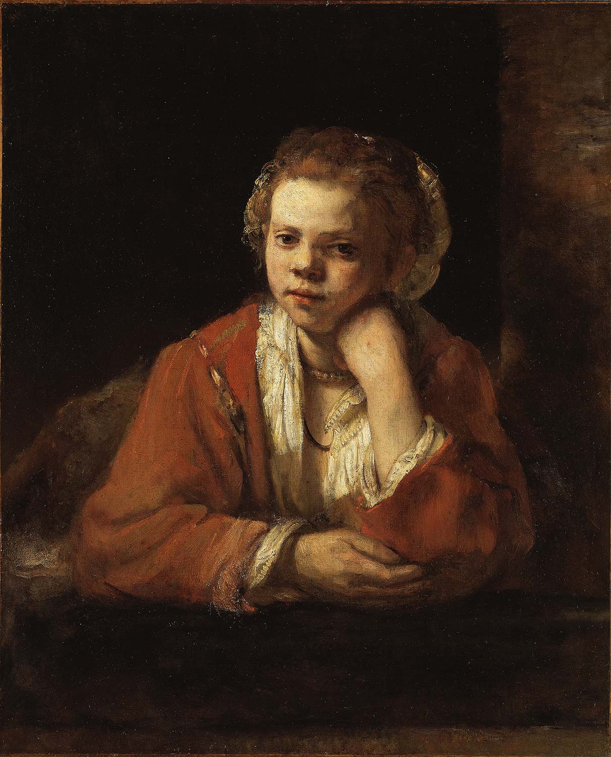 Rembrandt van Rijn The Kitchen Maid Art Print