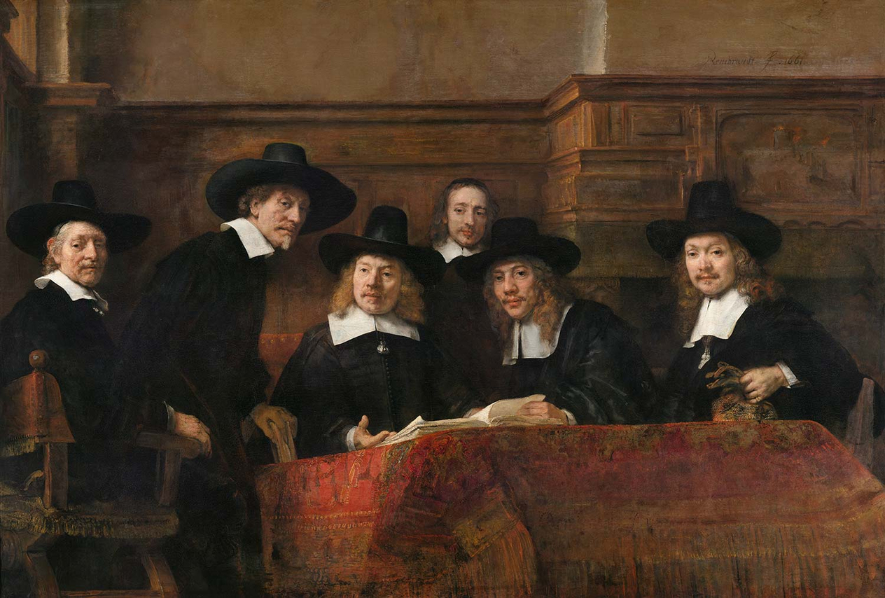 Rembrandt van Rijn The Syndics Art Print