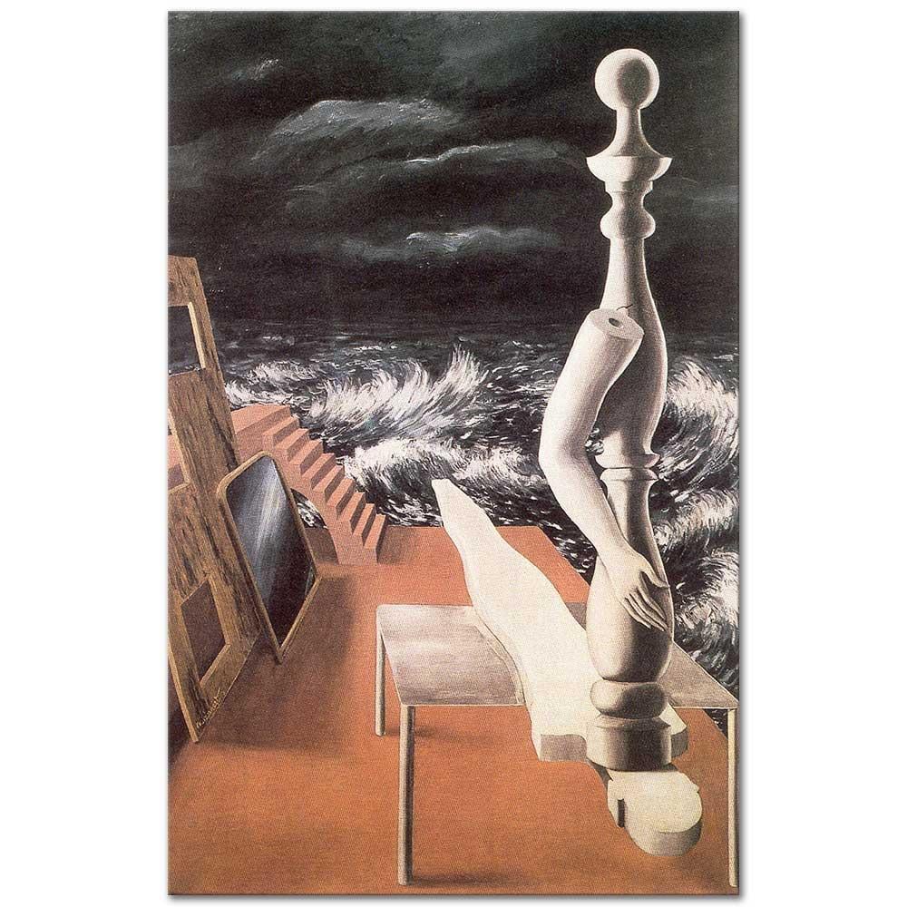 Rene Magritte İdolün Doğuşu Kanvas Tablo
