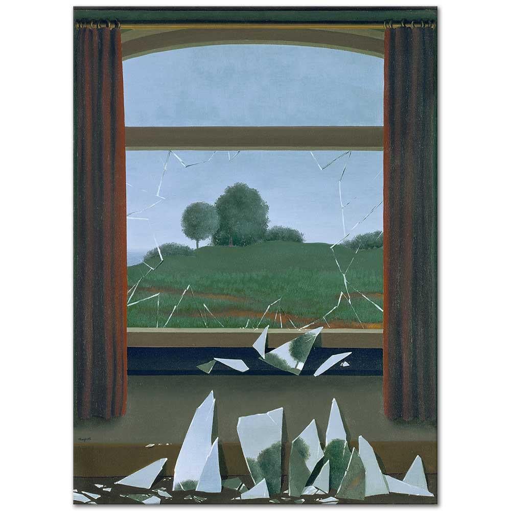 Rene Magritte Tarlaların Anahtarı Kanvas Tablo