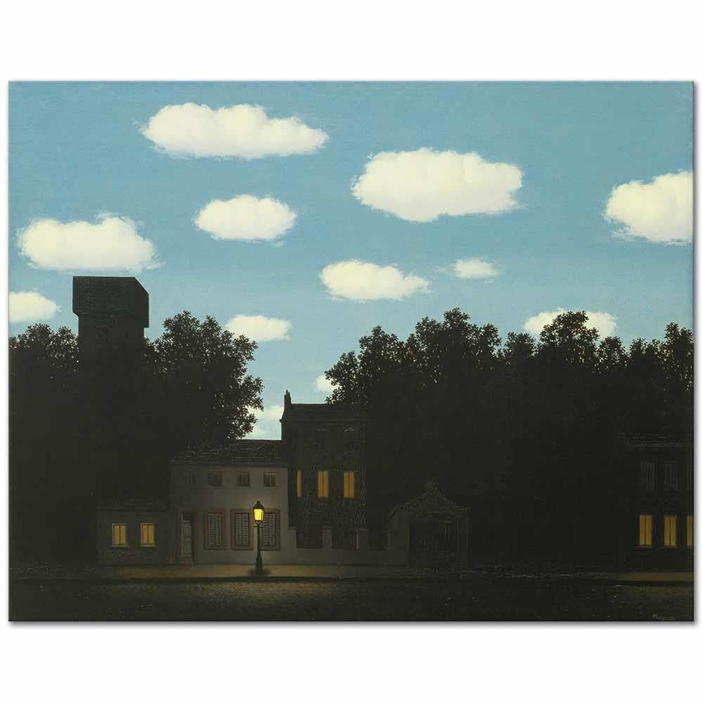 Rene Magritte Işık Imparatorluğu Kanvas Tablo