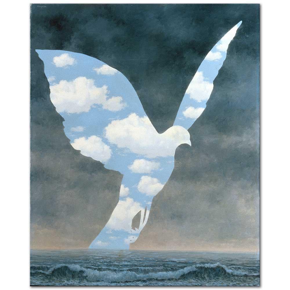 Rene Magritte Büyük Aile Kanvas Tablo
