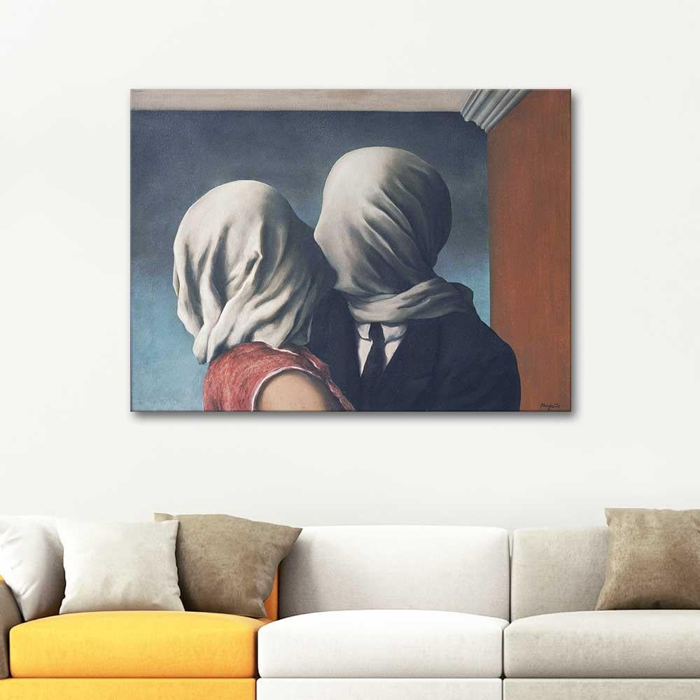 Rene Magritte The Lovers II Art Print