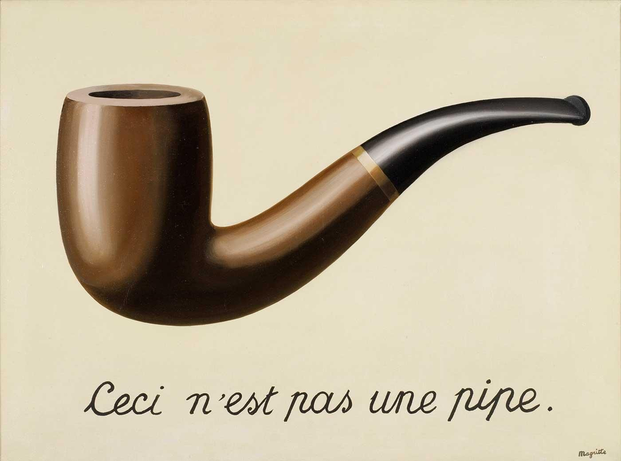 The Treachery of Images This is not a Pipe by Rene Magritte