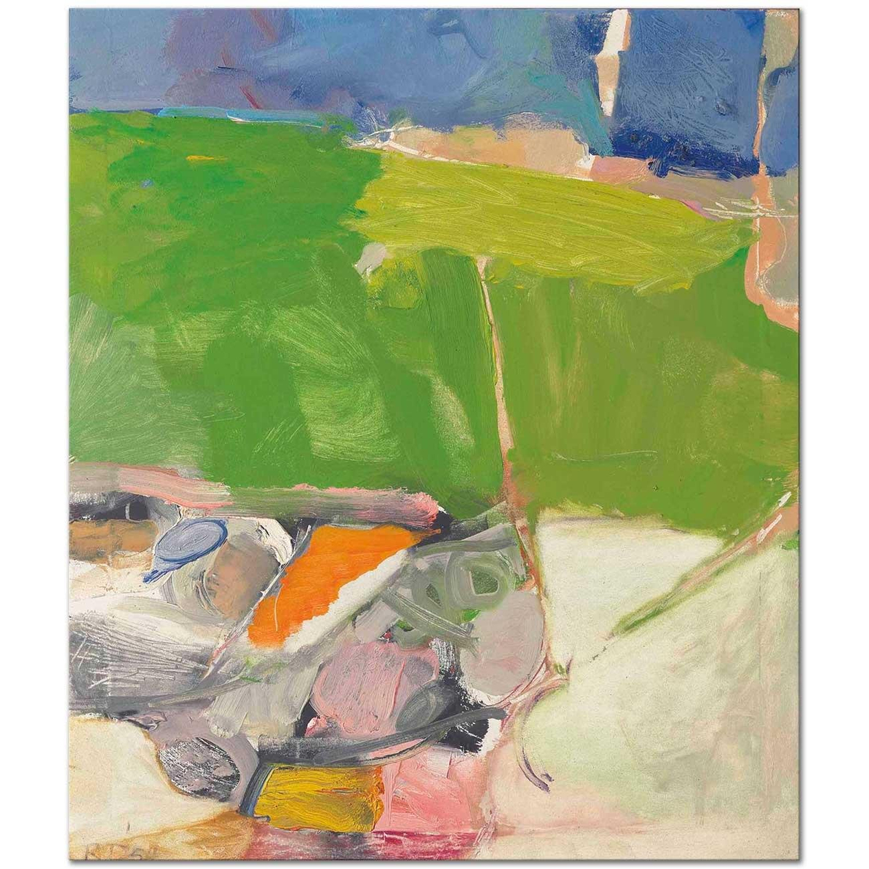 Richard Diebenkorn Berkeley 33 Kanvas Tablo