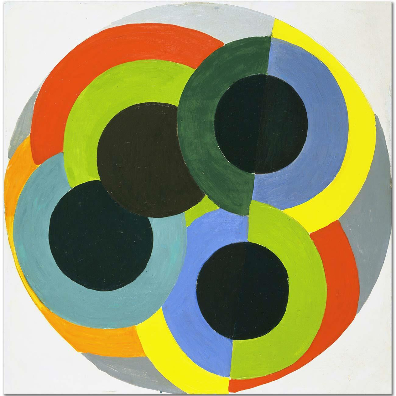Robert Delaunay Disks Art Print