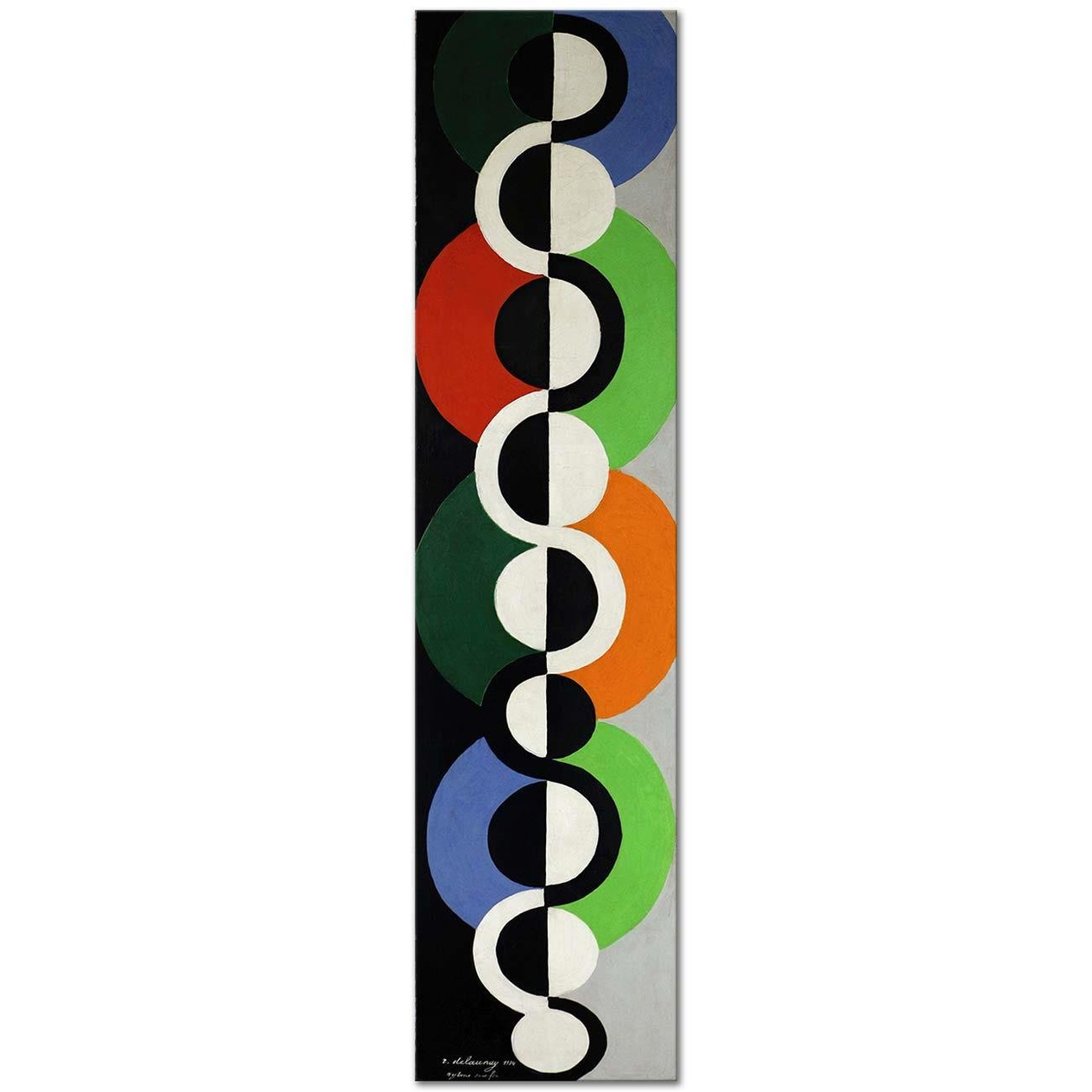 Robert Delaunay Endless Rhythm 1934 Art Print