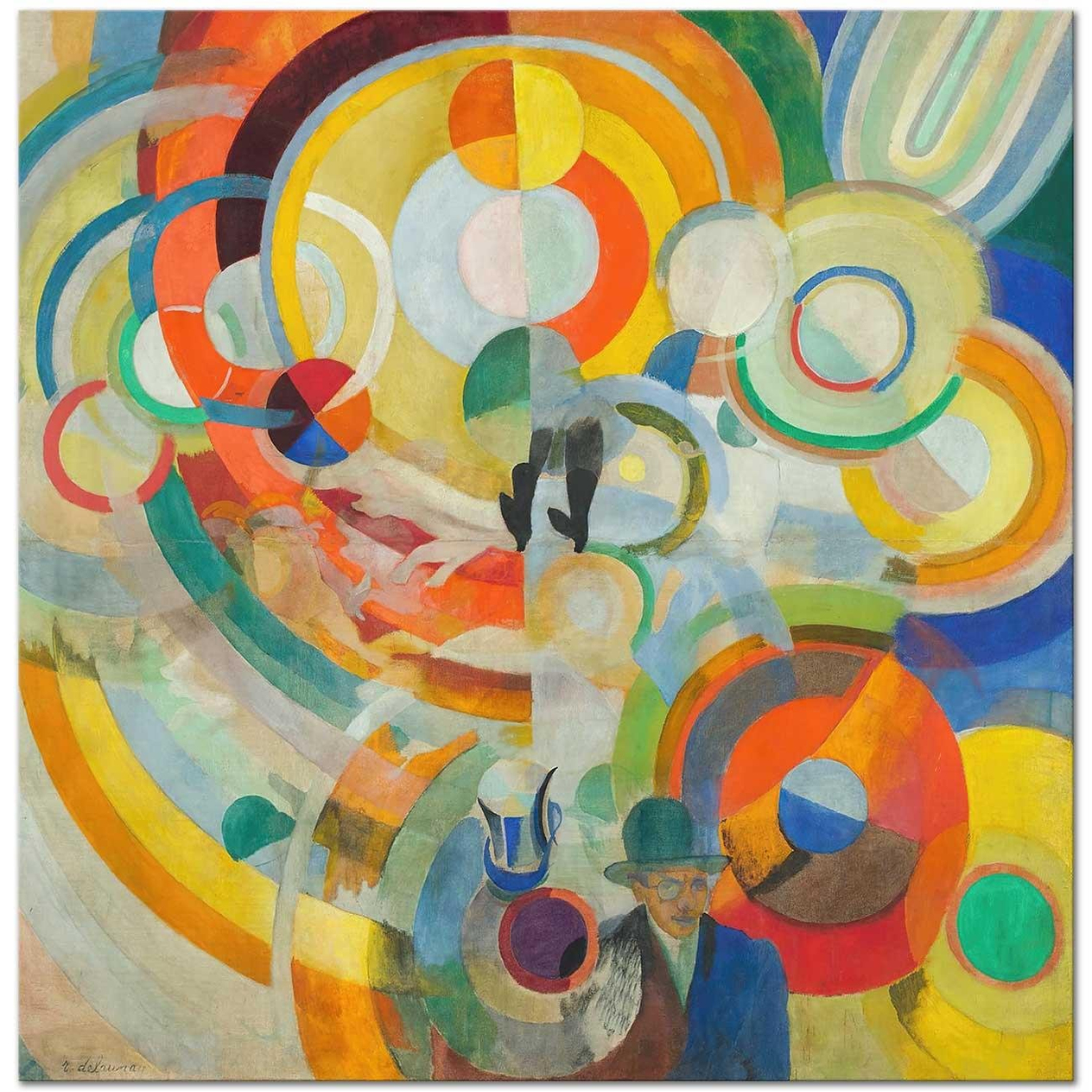 Robert Delaunay Manège de Cochons Art Print