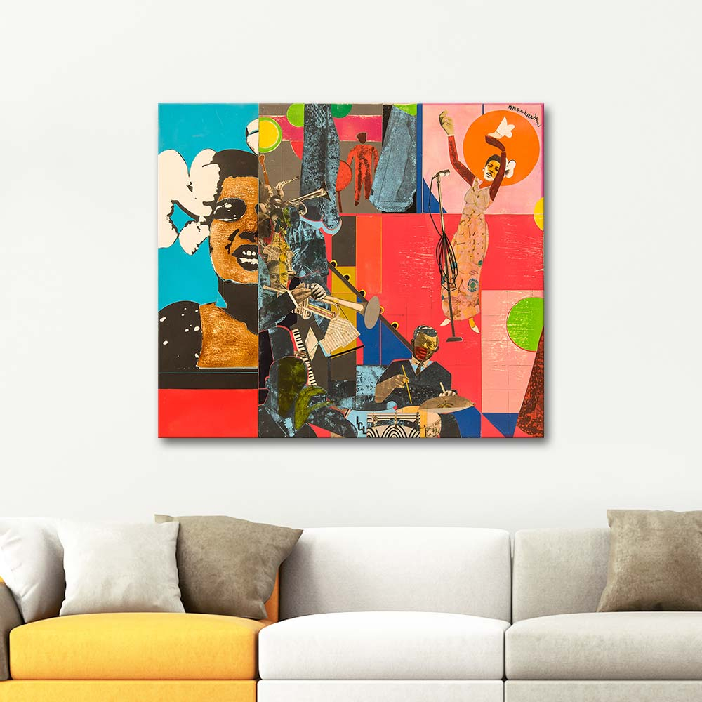 Romare Bearden Billie Holiday Art Print