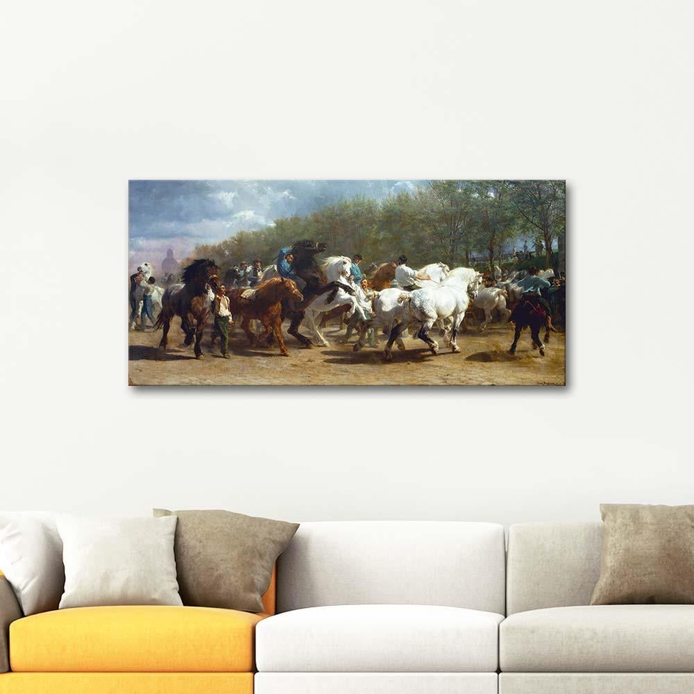 Rosa Bonheur Horse Fair Art Print