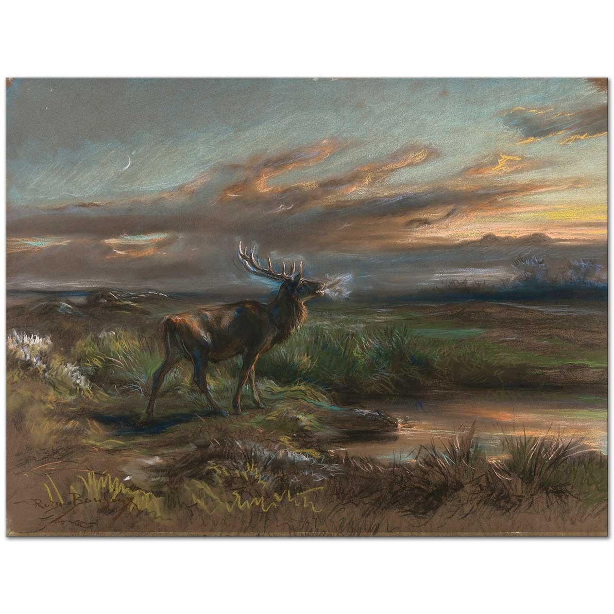 The Call of the Stag by Rosa Bonheur