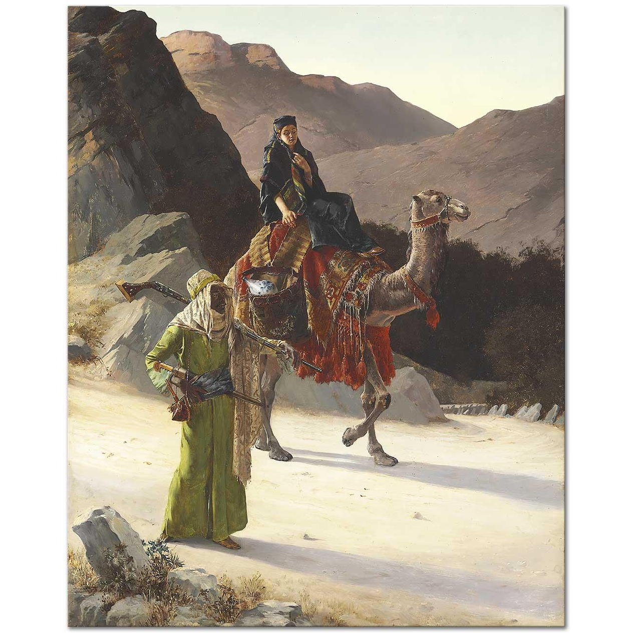 Rudolph Ernst Eskort Kanvas Tablo
