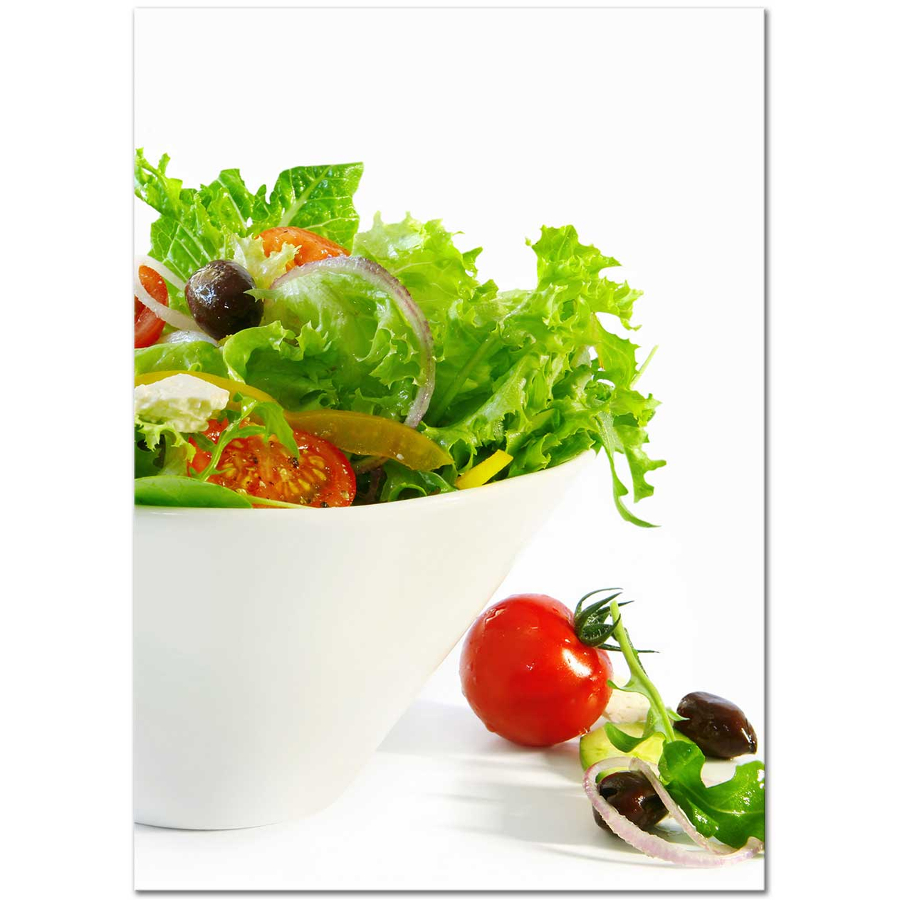 Salata Tabağı Kanvas Tablo