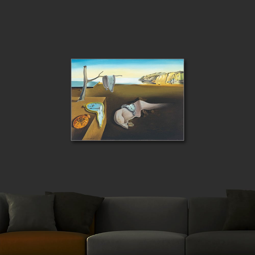 Salvador Dali Anıların Direnci Işıklı Tablo