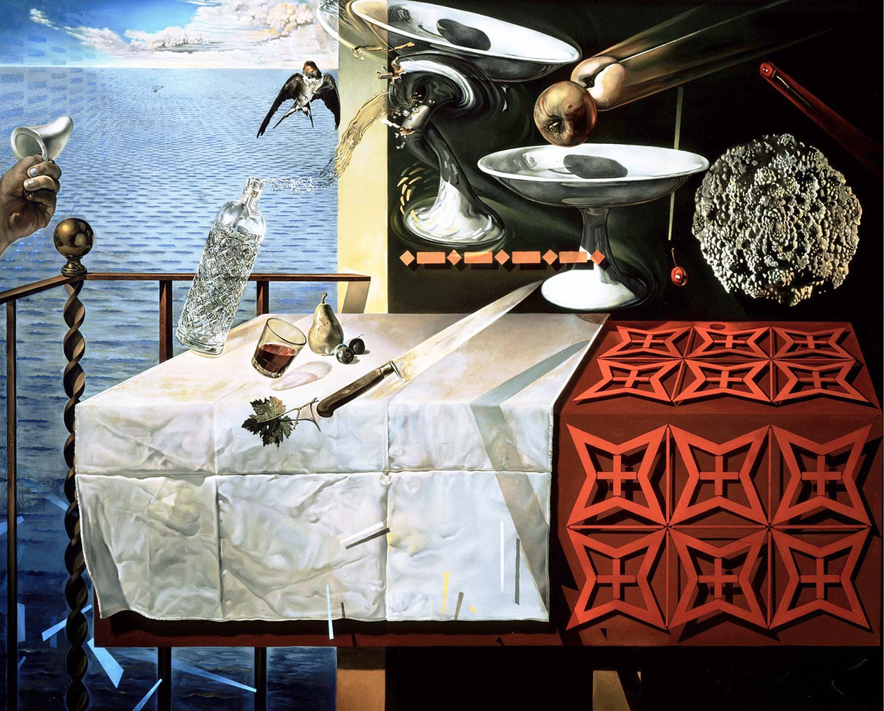 Animated Still Life by Salvador Dali