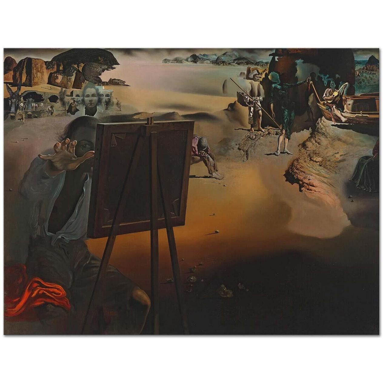 Salvador Dali Impressions d'Afrique Art Print