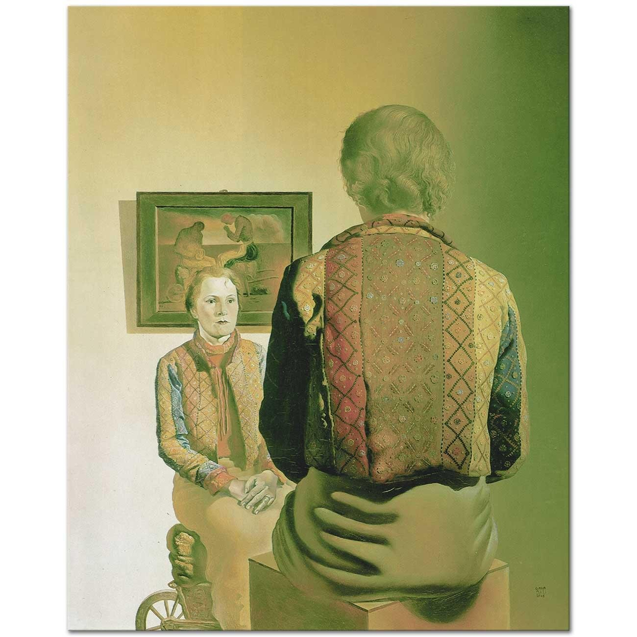 Salvador Dali Gala'nın Angelus'u Kanvas Tablo
