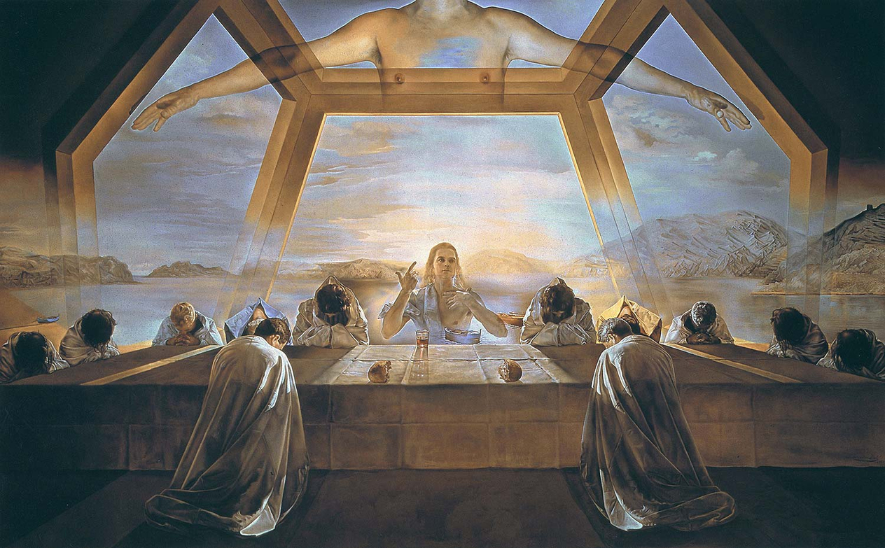 The Sacrament of the Last Supper by Salvador Dali