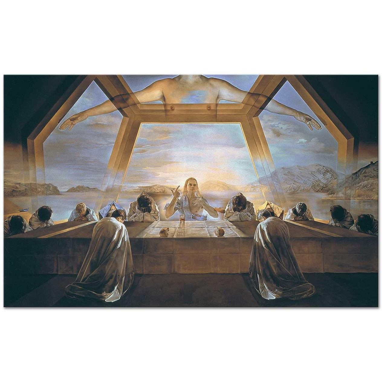 The Sacrament of the Last Supper by Salvador Dali