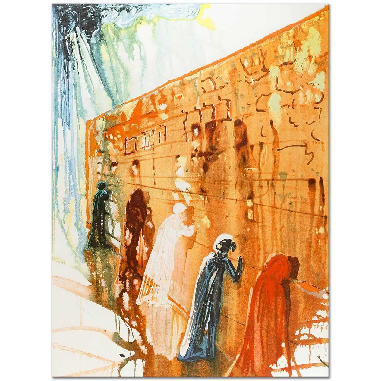 Salvador Dali Ağlama Duvarı Kanvas Tablo