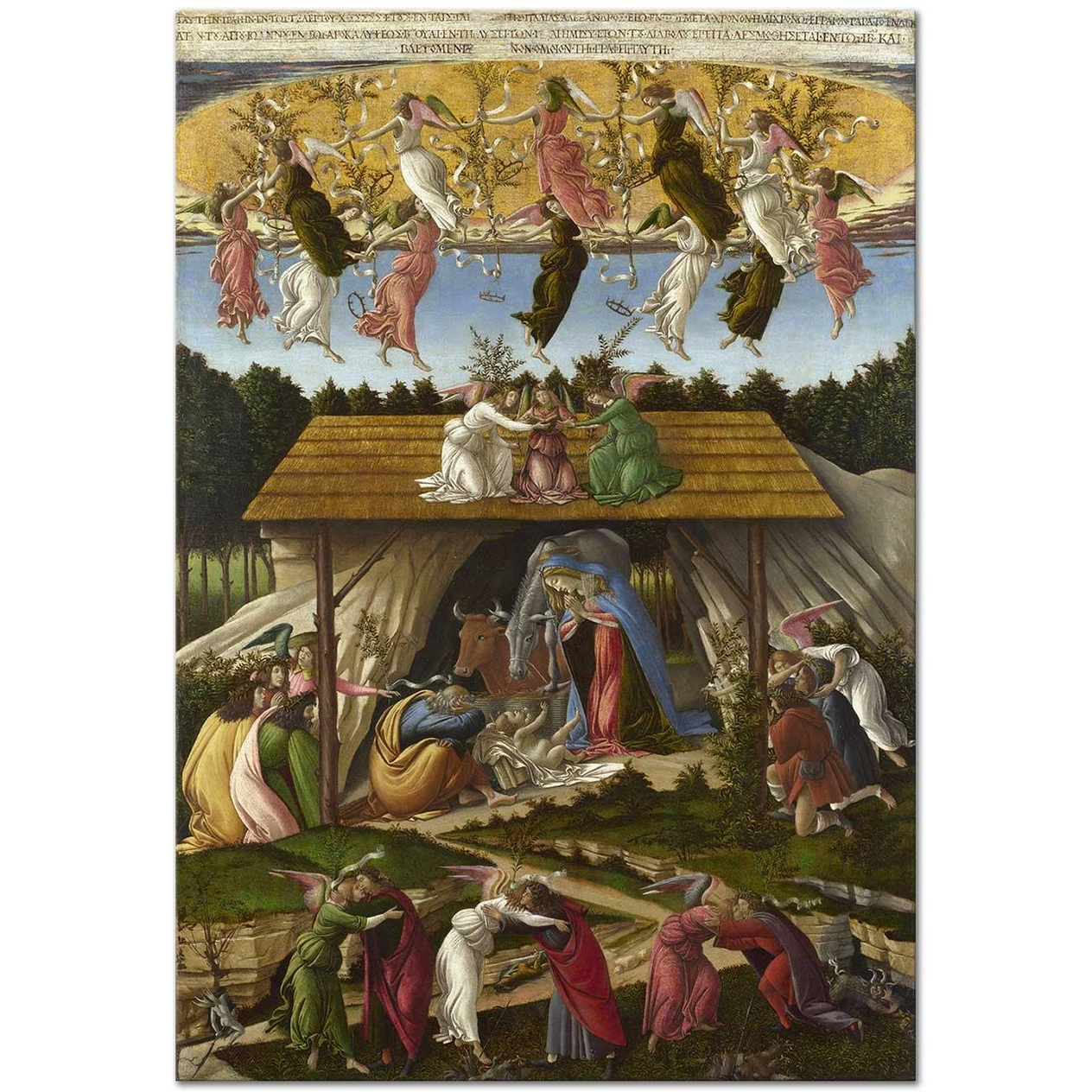 Sandro Botticelli Mystic Nativity Art Print