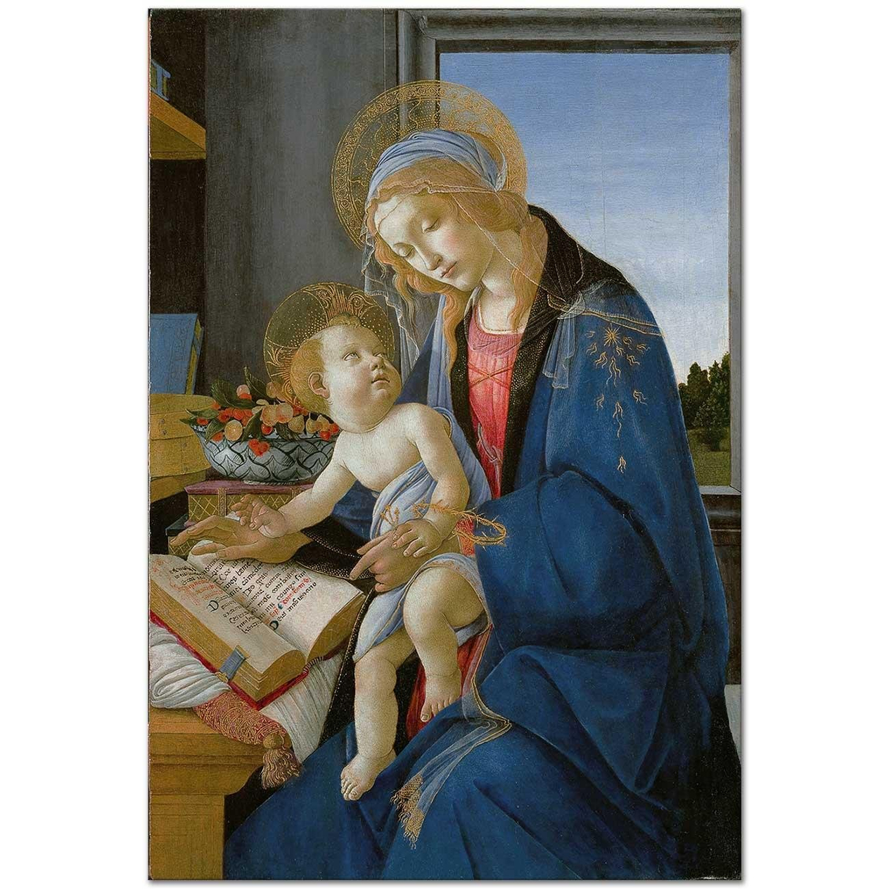 Sandro Botticelli The Madonna of the Book Art Print
