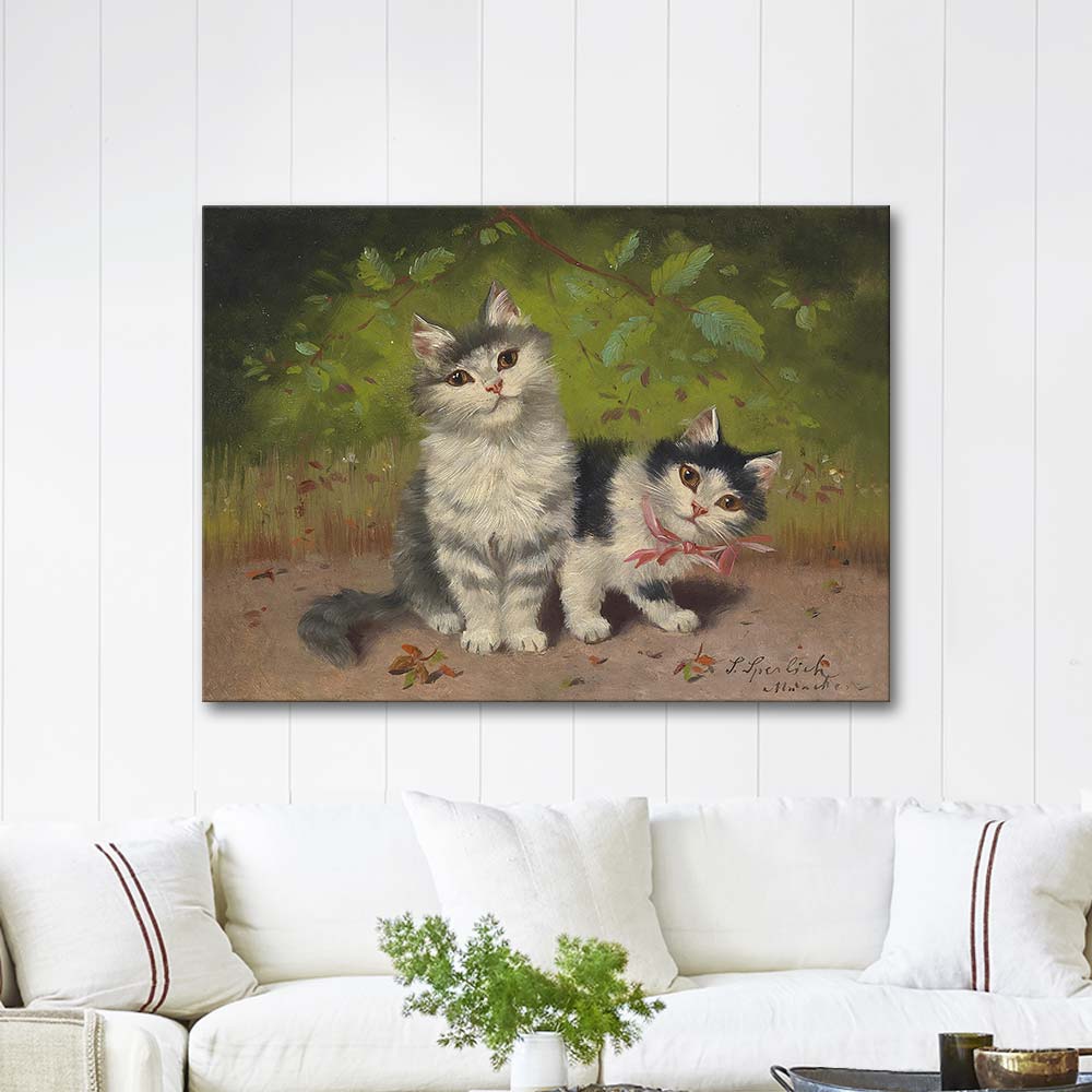 Sophie Sperlich Zwei Kätzchen Art Print