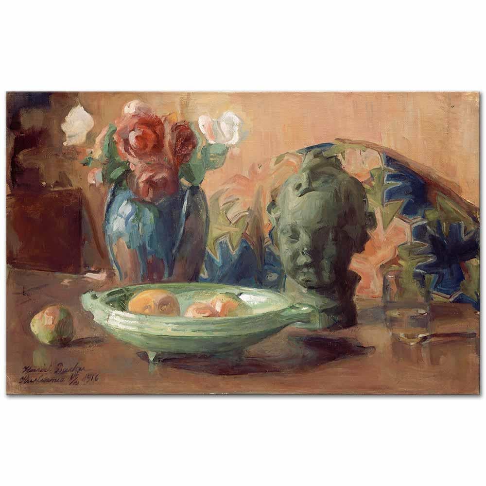 Harriet Backer Natürmort Kanvas Tablo