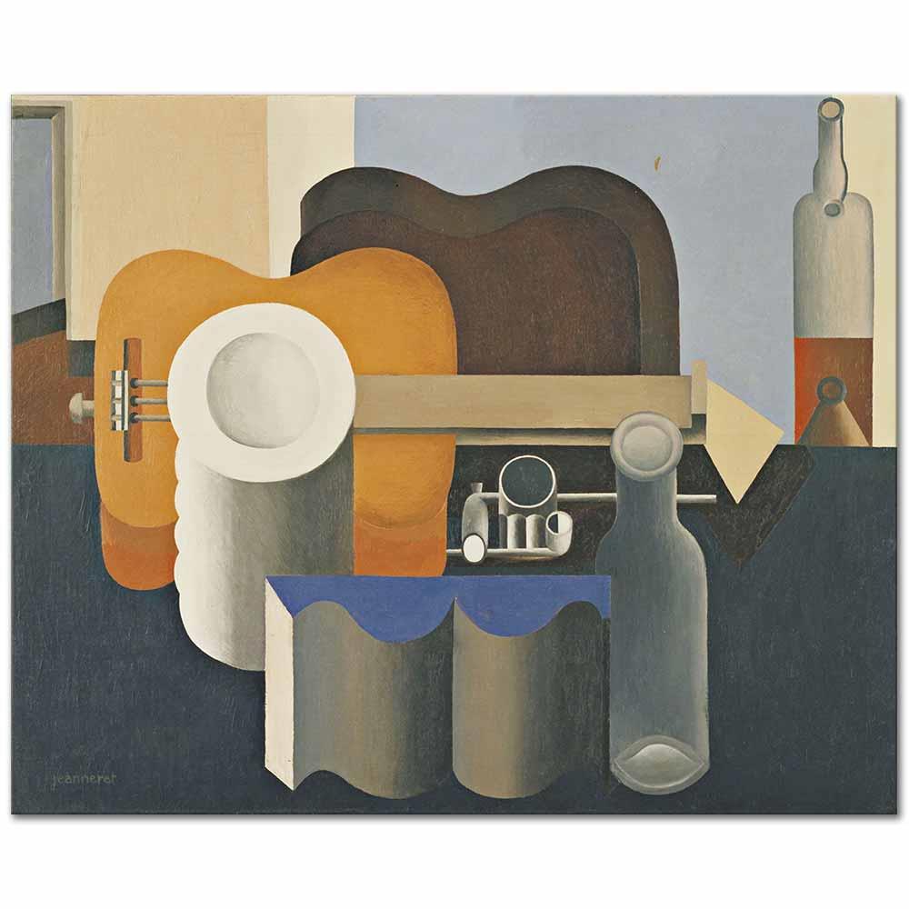 Le Corbusier Natürmort Kanvas Tablo