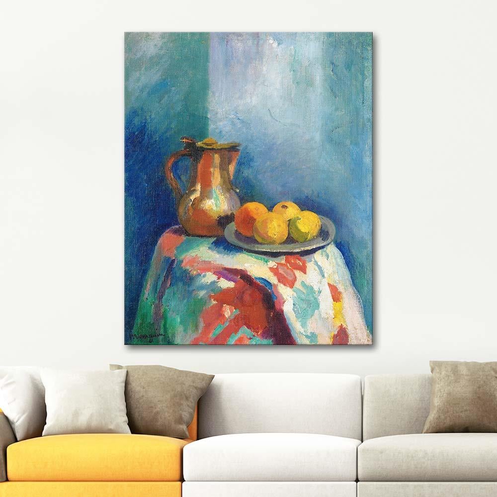 Still Life With Copper Pitcher by Henri Manguin as Art Print