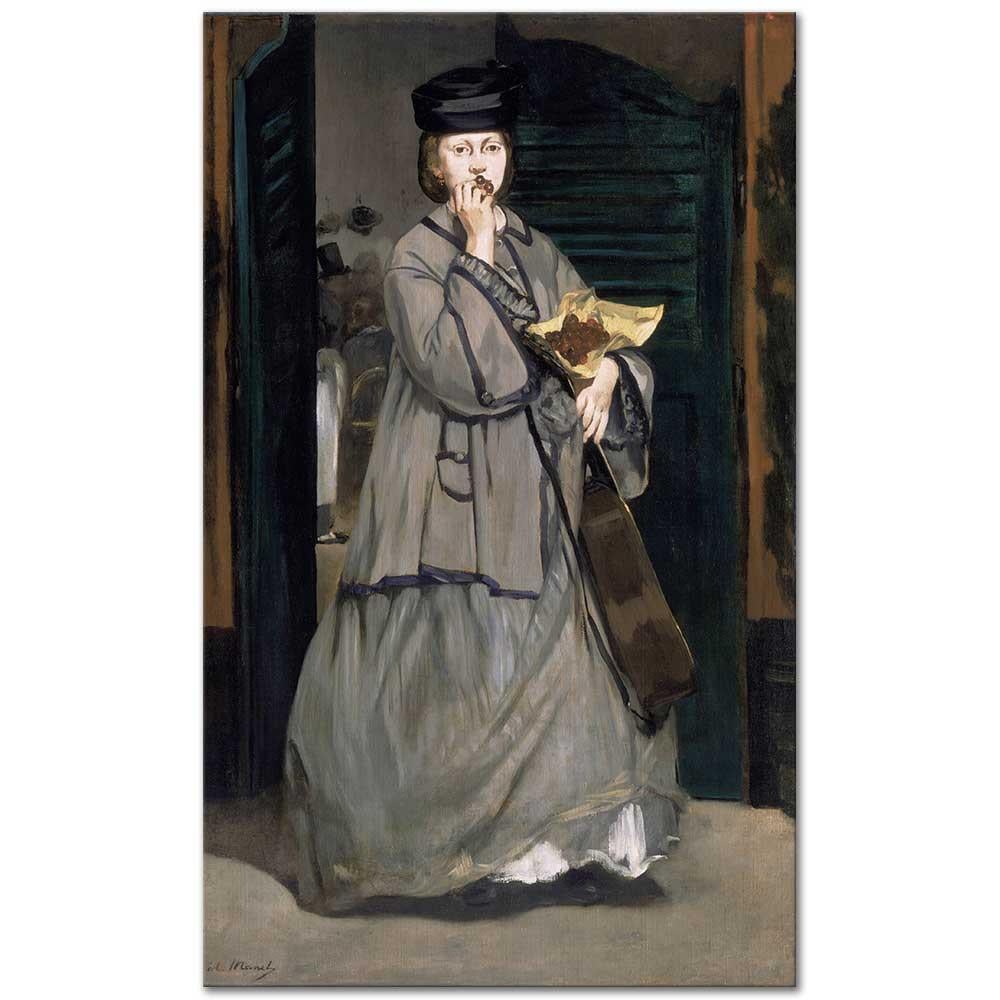 Edouard Manet Sokak Şarkıcısı Kanvas Tablo