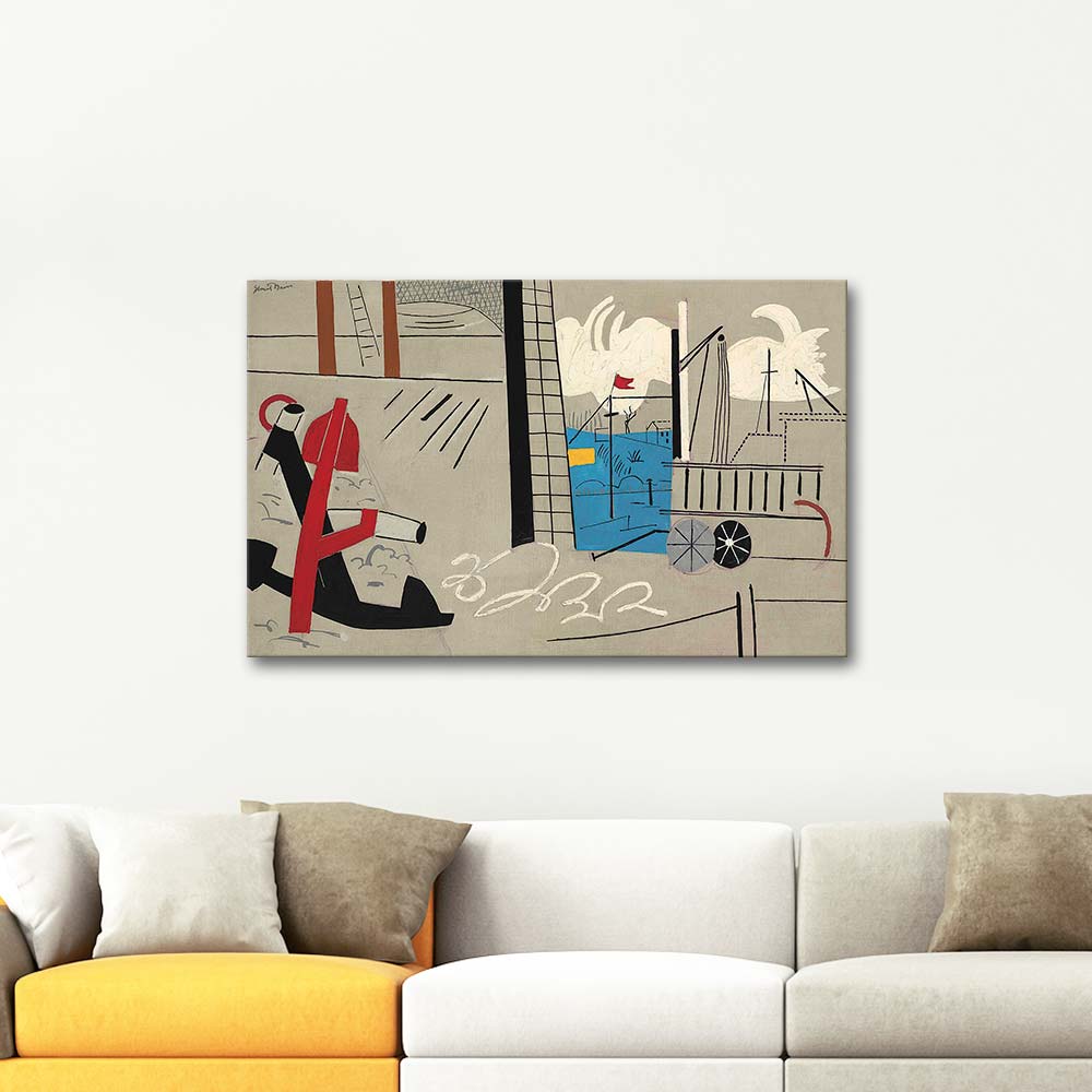 Stuart Davis Anchors Art Print