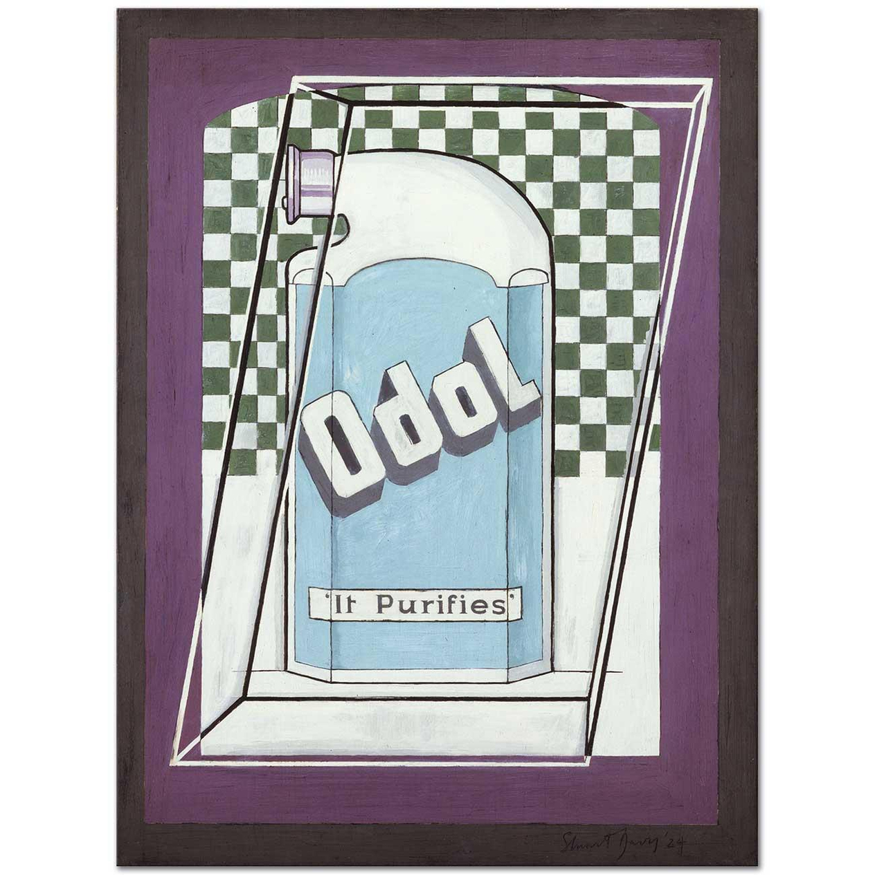Stuart Davis Odol Kanvas Tablo
