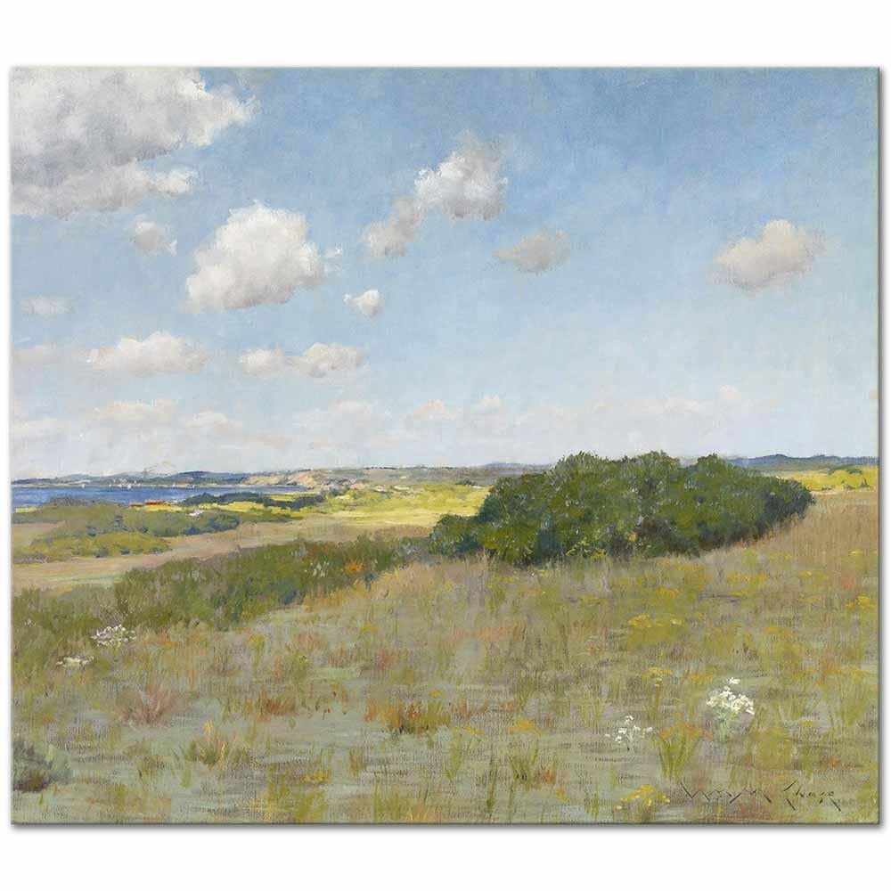Sunlight and Shadow Shinnecock Hills by William Merritt Chase