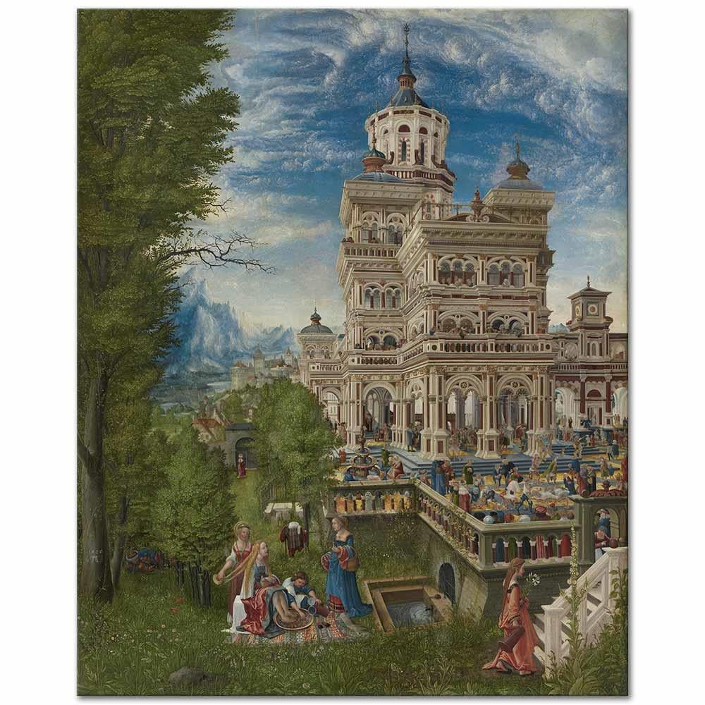 Albrecht Altdorfer Susanna Banyoda Kanvas Tablo