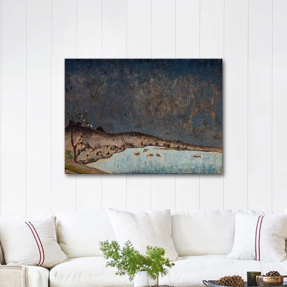 Tadeusz Makowski Landscape with Clouds Art Print